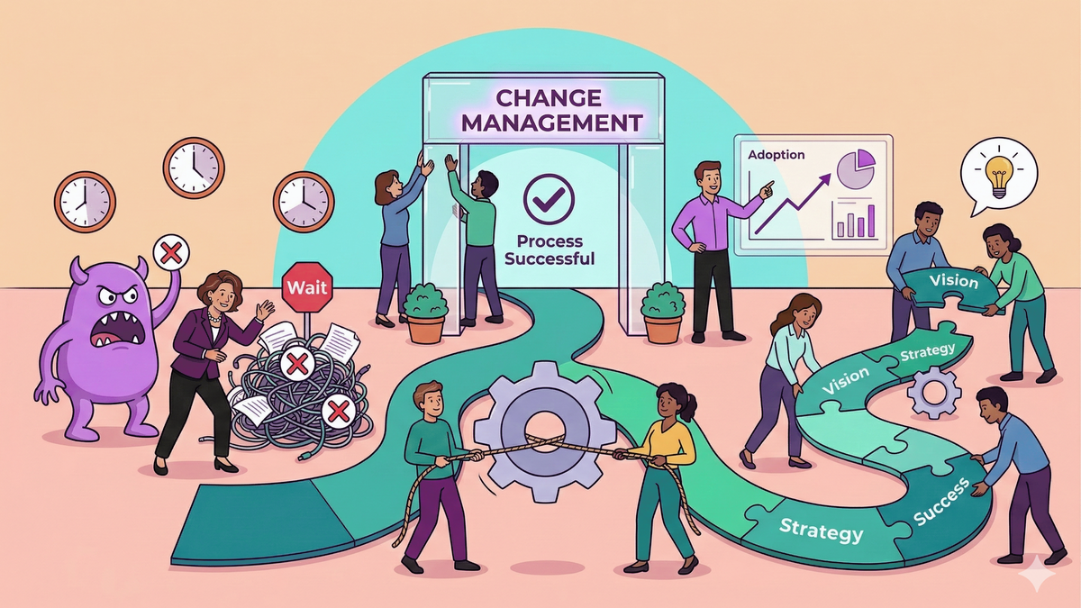 Change Management Fail Graphics Why membership software implementations fail without change management